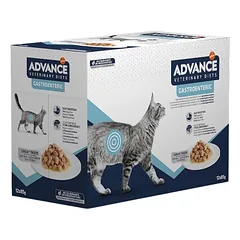 Advance Veterinary Diets Gastroenteritic Cat Šlapias Maistas Katėms 85g*12vnt.