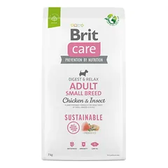 Brit Care SS Adult Small Breed Chicken&Insect sausas maistas šunims su vištiena ir vabzdžiais