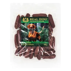 REAL DOG antienos dešrelės natūralūs skanėstai šunims 500g