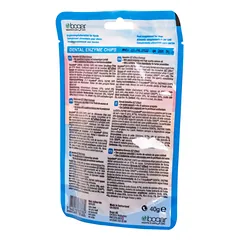 BOGADENT DENTAL ENZYME CHIPS DOG traškučiai šunų dantų priežiūrai, 40 g — 2 nuotrauka