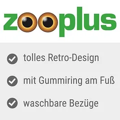 zooplus Exclusive guolis katėms Retro Pet Nest, baltas, Ø 60 cm — 4 nuotrauka