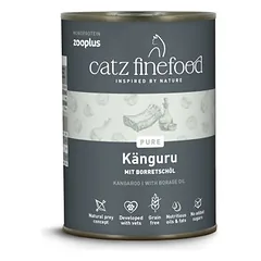 catz finefood Monoprotein zooplus ekonominė pakuotė, drėgnas maistas katėms 24 x 400 g