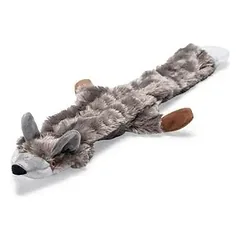Žaislas šuniui – Pliušinis lapiukas, pilkas, BEEZTEES, 30 cm