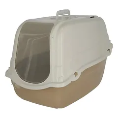 Uždaras kačių tualetas Kerbl Minka, 57 x 39 x 41 cm, rudas