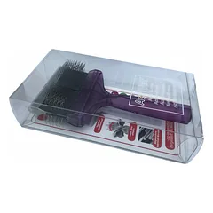 ActiVet Pro Mega Šepetys Tvirtas Lila - tvirtas, dvipusis ir lankstus šepetys veislėms su tankiu, dvigubu kailiu ir pavilniu - didelis 9 cm, Duża — 2 nuotrauka