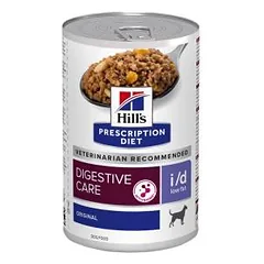 Hills Prescription Diet Digestive Care i/d Low Fat drėgnas maistas šunims, virškinimo sutrikimams mažinti, 360 g