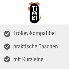 TIAKI Premium krepšys gyvūnams nešioti Camello, L 44,5 x B 28 x H 25,5 cm — 3 nuotrauka