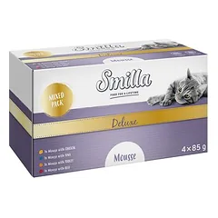 Smilla Deluxe putėsiai drėgnas maistas katėms 48 x 85 g — 2 nuotrauka