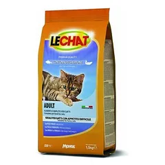 LeChat Adult Kibbles with Tuna and Salmon 1,5 kg
