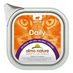 Almo Nature Daily paštetas su triušiena, drėgnas maistas katėms 100 g — 3 nuotrauka