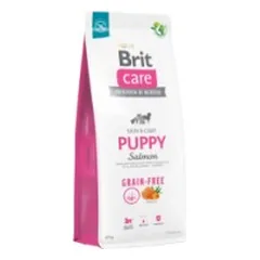 Brit Care GF Puppy su lašiša, sausas maistas šuniukams 12 kg parduotuvėje akvanamai.lt