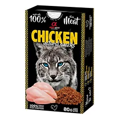 ALPHA SPIRIT NATURAL CAT skanėstai katėms su vištiena 80g (6)