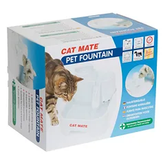 Cat Mate automatinė gyvūnų girdykla 2l, balta — 5 nuotrauka