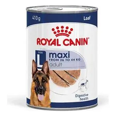 Royal Canin Maxi Adult Loaf drėgnas maistas suaugusiems didelių veislių šunims, 410 g