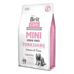 Brit Care Mini Yorkshire sausas pašaras mažų veislių šunims 2 kg (galiojimas iki 2026-11-06) parduotuvėje petbaze.lt
