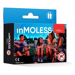 Nešiojama ultragarsinė uodus atbaidanti priemonė Inmoless Chill - juoda