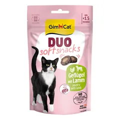 02.422305 Gimcat Minkšti skanėstai su paukštiena ir ėriena 50 gr
