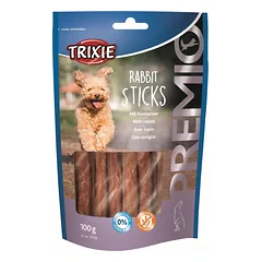 Trixie Premio Rabbit Sticks skanėstas šunims su triušiena, be cukraus ir glitimo, 100 g