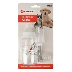 Flamingo SUCKLING BOTTLE SET AKELA 140ML — 2 nuotrauka