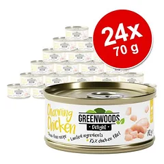 Greenwoods Delight vištienos filė, drėgnas maistas katėms — 3 nuotrauka