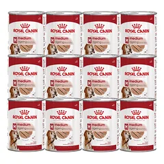 ROYAL CANIN® Medium Ageing 7+ 12x410 g šlapias maistas, paštetas, skirtas vyresniems nei 7 metų vidutinio dydžio veislių šunims