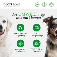 Dog´s Love Junior su paukštiena, drėgnas maistas šunims, 400 - 499 g — 4 nuotrauka
