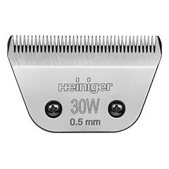 Heiniger Wide Blade 30W - platus nerūdijančio plieno ašmenys Snap-On kirpimo mašinėlėms