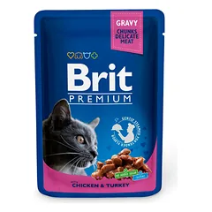 Brit Premium Chicken & Turkey 100 g parduotuvėje mumbo.lt