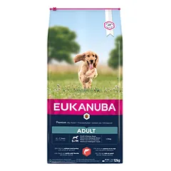 Eukanuba Adult S/M Salmon & Barley sausas maistas šunims 12 kg