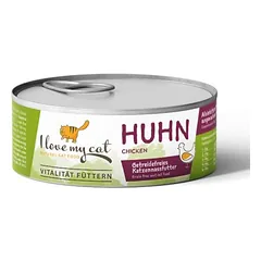 I love my cat Katzenfutter Nass mit Huhn