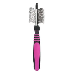 Blovi Small Duo Flex Slicker - double-sided, flexible poodle brush, Mała — 4 nuotrauka