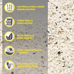 Croci Tofu Clean Active kraikas katėms, 4,5 kg — 2 nuotrauka