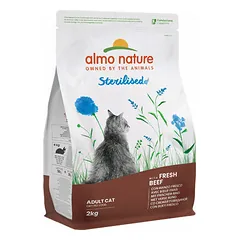 Almo Nature Holistic Adult Functional Cat Sterilised su jautiena, sausas maistas katėms 2 kg
