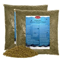 Lyra Pond® Pond Koi Beauty Pellets Staple pašaras tvenkinio žuvims, 2 x 10 L — 2 nuotrauka
