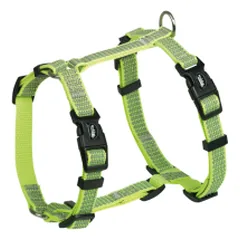 Nobby Full Reflect geltonos petnešos šuniui, M–L, 50–70 cm