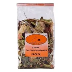 Natūralus žolelių ir daržovių mišinys triušiams, 150 g