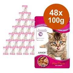  Sparpaket Super Benek Super Chunks Kitten 48 x 100 g