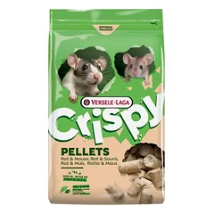 VERSELE-LAGA Crispy Rat and Mouse 1 kg granulės pelletei žiurkėms ir pelėms