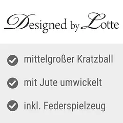 Designed by Lotte draskymo kamuolys Met Tyra, Ø 27 x H 33 cm — 4 nuotrauka