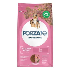 Forza10 Maintenance All Breeds sausas maistas visų veislių ir dydžių suaugusiems šunims su kiauliena, 2 kg
