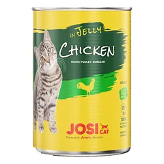 Josera JosiCat konservai katėms su vištiena drebučiuose 400 g parduotuvėje 1petshop.lt