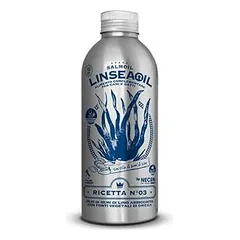Linseaoil Ricetta 3 100% veganiškas linų sėmenų aliejus su dumbliais ir rozmarinu alergiškiems šunims ir katėms, 250 ml