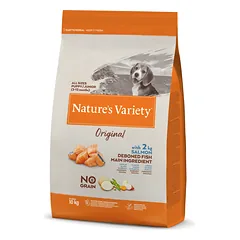 Nature’s Variety Original Puppy-Junior (lašiša) 10 kg