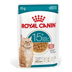 ROYAL CANIN drėgnas kačių ėdalas, Senior Ageing 15+, padažas 12x85g