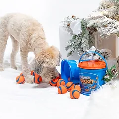 CHUCKIT! kibiras su 8 Ultra kamuoliukais, žaislas šunims, 8 vnt. rinkinys — 4 nuotrauka