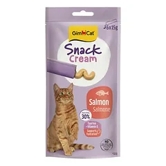 GimCat Snack Cream Salmon 6x15 g