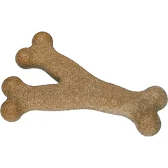 GimDog žaislas šunims Bam-Bones Bamboo Y Bone, vištienos skonio 17,8 cm parduotuvėje ramiosblusos.lt