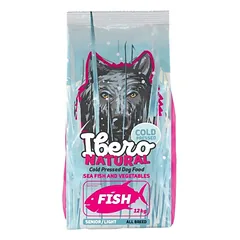 Ibero Cold Pressed Senior All breed Fish – šaltai spaustas visavertis pašaras visu veislių senyvo amžiaus šunims