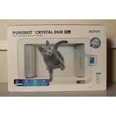 Savaime išsivalantis kačių tualetas PETKIT Purobot Crystal Duo with Camera, su kamera