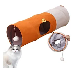 ZooVenture Katzentunnel 80 cm faltbar